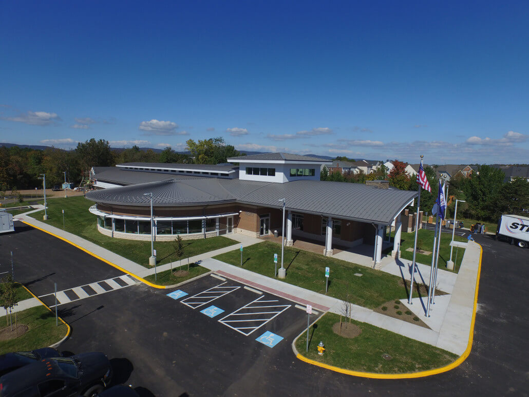 Gainesville Library EE Reed Construction